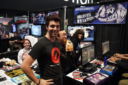 画像集#002のサムネイル/PS4/PS Vita用「スカルガールズ アンコール」が2015年中にリリースへ。PS4版ではPS3用アーケードスティックの利用も可能に?