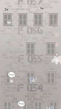 画像集#006のサムネイル/傘を使った決死の脱出作戦。スマホ向けアクション「脱獄パラソル」を紹介する「(ほぼ)日刊スマホゲーム通信」第718回