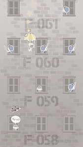 画像集#008のサムネイル/傘を使った決死の脱出作戦。スマホ向けアクション「脱獄パラソル」を紹介する「(ほぼ)日刊スマホゲーム通信」第718回