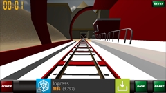 画像集#004のサムネイル/電車でジェットコースターのようなアクロバティックなコースを走れるのか。「絶叫トレインコースター」を紹介する「(ほぼ)日刊スマホゲーム通信」第726回