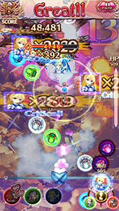 画像ギャラリー No.006のサムネイル画像 / あのケイブが本気で作ったスマホ向け縦スクロールSTG「ゴシックは魔法乙女」を紹介する「(ほぼ)日刊スマホゲーム通信」第816回