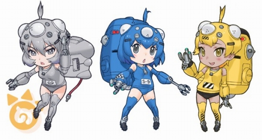 画像ギャラリー No.002のサムネイル画像 / 「けものフレンズ」と「攻殻機動隊」のコラボキャンペーンが本日スタート