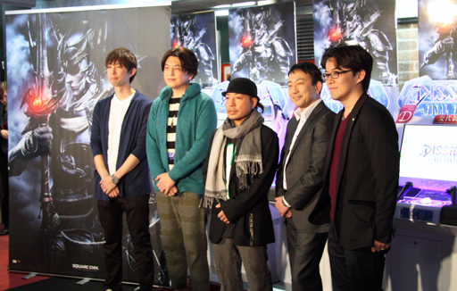 画像ギャラリー No.009のサムネイル画像 / アーケード版「ディシディア ファイナルファンタジー」が本日稼動! 緑川 光さん,関 俊彦さんも登場したオープニングイベントをレポート