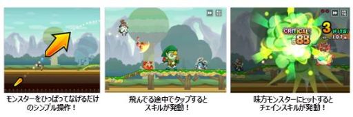 画像ギャラリー No.002のサムネイル画像 / ひっぱりACT「とびだせ モンスター劇団」今春配信。事前登録&ガチャ実施中