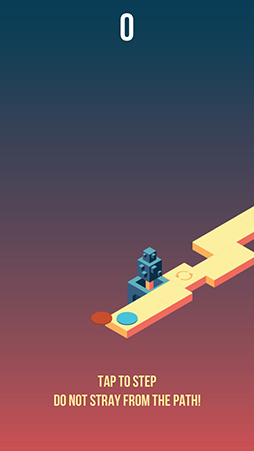 画像ギャラリー No.002のサムネイル画像 / 2つのサークルを交互に使ってどこまでも進もう。スマホ向けタップアクション「Skyward」を紹介する「(ほぼ)日刊スマホゲーム通信」第771回