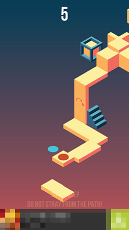 画像ギャラリー No.003のサムネイル画像 / 2つのサークルを交互に使ってどこまでも進もう。スマホ向けタップアクション「Skyward」を紹介する「(ほぼ)日刊スマホゲーム通信」第771回