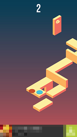 画像ギャラリー No.010のサムネイル画像 / 2つのサークルを交互に使ってどこまでも進もう。スマホ向けタップアクション「Skyward」を紹介する「(ほぼ)日刊スマホゲーム通信」第771回