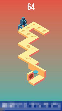 画像ギャラリー No.011のサムネイル画像 / 2つのサークルを交互に使ってどこまでも進もう。スマホ向けタップアクション「Skyward」を紹介する「(ほぼ)日刊スマホゲーム通信」第771回