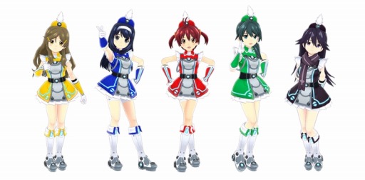 画像ギャラリー No.006のサムネイル画像 / 「ミラクルガールズフェスティバル」アニメ「ビビッドレッド・オペレーション」と「のうりん」の衣装を公開