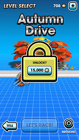 画像ギャラリー No.008のサムネイル画像 / 華麗なドリフトでどこまで進めるか挑戦。iOS向けカーアクション「Mega Drift」を紹介する「(ほぼ)日刊スマホゲーム通信」第830回