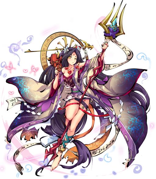 画像ギャラリー No.006のサムネイル画像 / 「ひめがみ絵巻」,新姫神 「イザナミ」などが期間限定で小判召喚に登場