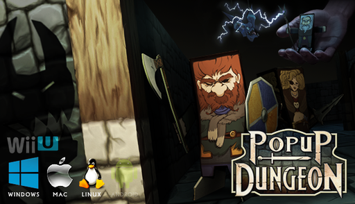 画像ギャラリー No.001のサムネイル画像 / 日本語版「Popup Dungeon」制作費のファンディングがクラウドライブで開始