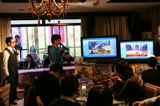 画像ギャラリー No.040のサムネイル画像 / 「モンスターハンタークロス リアル集会所」が2016年1月8日にオープン。モンハンフェスタ'16のゲストも発表されたコラボメニュー試食会をレポート