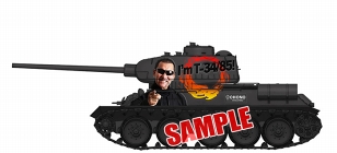 画像ギャラリー No.004のサムネイル画像 / 「ガルパン 戦車道大作戦!」,蝶野正洋コラボ第3弾が2018年1月1日から開催