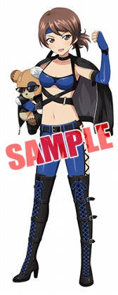 画像ギャラリー No.008のサムネイル画像 / 「ガルパン 戦車道大作戦!」,蝶野正洋コラボ第3弾が2018年1月1日から開催