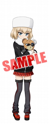 画像ギャラリー No.013のサムネイル画像 / 「ガルパン 戦車道大作戦!」,蝶野正洋コラボ第3弾が2018年1月1日から開催