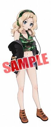 画像ギャラリー No.014のサムネイル画像 / 「ガルパン 戦車道大作戦!」,蝶野正洋コラボ第3弾が2018年1月1日から開催