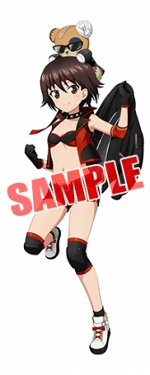 画像ギャラリー No.017のサムネイル画像 / 「ガルパン 戦車道大作戦!」,蝶野正洋コラボ第3弾が2018年1月1日から開催