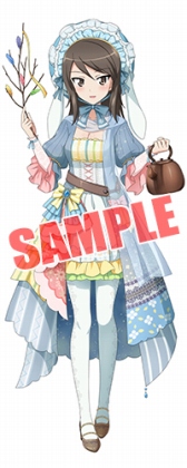 画像ギャラリー No.004のサムネイル画像 / 「ガールズ&パンツァー 戦車道大作戦!」,生徒ガチャにイースター衣装のキャラクターが登場