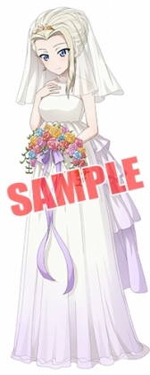 画像ギャラリー No.002のサムネイル画像 / 「ガールズ&パンツァー 戦車道大作戦」,花嫁衣裳のキャラが登場する「ジューンブライドガチャ」が開催