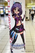 画像ギャラリー No.051のサムネイル画像 / 超巨大ディスプレイで見られる「デレステ」の3Dライブやぷちデレラ155人の行進映像は必見。アイドル達が新宿のメトロプロムナードをジャックした模様をお届け