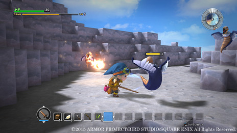 画像ギャラリー No.005のサムネイル画像 / 「ドラゴンクエストビルダーズ」,主人公が最初に訪れる「メルキド」の情報が公開