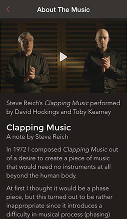 Ҥ˥ޥۤ򥿥åפƥߥ˥ޥߥ塼åդǤ褦iOSꥺॲSteve Reich's Clapping MusicפҲ
