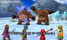 画像ギャラリー No.008のサムネイル画像 / 「ドラゴンクエストXI 過ぎ去りし時を求めて」,“ゾーン”に入った仲間達が“れんけい”して最大4人で繰り出す強力な連携技を紹介