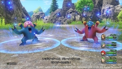 画像ギャラリー No.012のサムネイル画像 / 「ドラゴンクエストXI 過ぎ去りし時を求めて」,“ゾーン”に入った仲間達が“れんけい”して最大4人で繰り出す強力な連携技を紹介