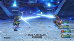 画像ギャラリー No.014のサムネイル画像 / 「ドラゴンクエストXI 過ぎ去りし時を求めて」,“ゾーン”に入った仲間達が“れんけい”して最大4人で繰り出す強力な連携技を紹介