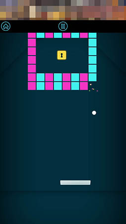 画像ギャラリー No.003のサムネイル画像 / ブロックに制圧される前に鍵を破壊せよ。「ブロック崩し -BREAK QUBE-」を紹介する「(ほぼ)日刊スマホゲーム通信」第924回