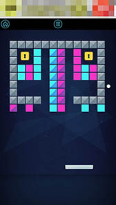 画像ギャラリー No.004のサムネイル画像 / ブロックに制圧される前に鍵を破壊せよ。「ブロック崩し -BREAK QUBE-」を紹介する「(ほぼ)日刊スマホゲーム通信」第924回