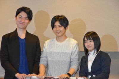 画像ギャラリー No.012のサムネイル画像 / アニメ「逆転裁判」には成歩堂の過去のエピソードも。メインキャストと巧氏,渡辺監督にインタビュー