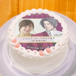 画像ギャラリー No.003のサムネイル画像 / 「逆転裁判」シリーズの定番柄ケーキとマカロンが4月上旬に発売