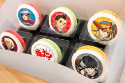 画像ギャラリー No.006のサムネイル画像 / 「逆転裁判」シリーズの定番柄ケーキとマカロンが4月上旬に発売