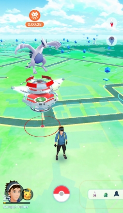 画像ギャラリー No.019のサムネイル画像 / 伝説のポケモンにレイドバトルで挑め! 「Pokémon GO」にルギアとフリーザーが出現。ファイヤー,サンダーも近日登場予定