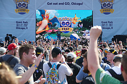 画像ギャラリー No.044のサムネイル画像 / ルギア配布の裏でなにが起きていたのか。「Pokémon GO Fest シカゴ」のレポートと須賀氏&川島氏へのミニインタビューを掲載