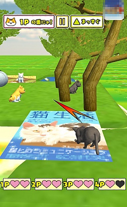 画像ギャラリー No.008のサムネイル画像 / 猫達の仁義なき戦い。スマホ向けアクションゲーム「ねこズサァァァー!!」を紹介する「(ほぼ)日刊スマホゲーム通信」第936回