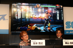 画像ギャラリー No.021のサムネイル画像 / セガフェスの「龍が如く6 命の詩。」ステージにて,横山P&阪本Dが「クランクリエイター」を解説。ブシロードのカード付きウエハースとのコラボレーションも発表