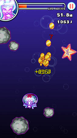 画像ギャラリー No.007のサムネイル画像 / クラゲ娘になって深海に眠る財宝を入手しよう。Android向けアプリ「深海潜記ジェリコ」を紹介する「(ほぼ)日刊スマホゲーム通信」第939回