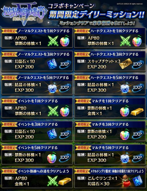 画像ギャラリー No.008のサムネイル画像 / 「誰ガ為のアルケミスト」,「世界樹の迷宮V」とコラボしたイベントクエストが開催