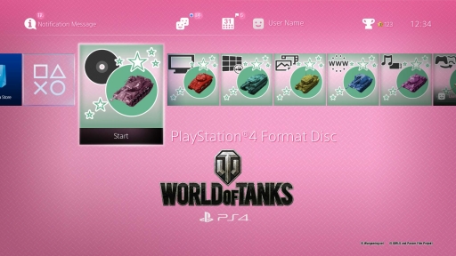 画像ギャラリー No.004のサムネイル画像 / 「World of Tanks」,「ガールズ&パンツァー 劇場版」コラボのPS4用テーマを無料で配信