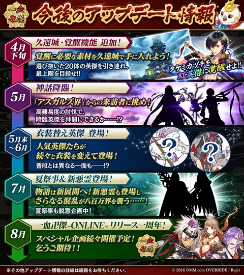 画像ギャラリー No.011のサムネイル画像 / 「一血卍傑-ONLINE-」,本編討伐に第二部四章九話まで追加。鶺鴒台で「ツクヨミ」や新キャラ「チヨメ」が生まれやすくなるキャンペーンも実施