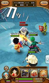 画像ギャラリー No.002のサムネイル画像 / 海賊共闘RPG「ONE PIECE サウザンドストーム」,iOS/Android版が配信スタート