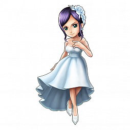 画像ギャラリー No.003のサムネイル画像 / 「ONE PIECE サウザンドストーム」,イベント「6月の花嫁」が開催。ウェディング衣装の「ナミ」「ロビン」が登場