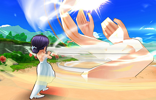 画像ギャラリー No.006のサムネイル画像 / 「ONE PIECE サウザンドストーム」,イベント「6月の花嫁」が開催。ウェディング衣装の「ナミ」「ロビン」が登場