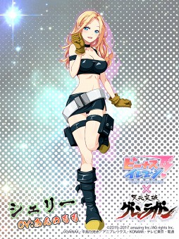 画像ギャラリー No.005のサムネイル画像 / 「ビーナスイレブンびびっど!」,人気アニメ「天元突破グレンラガン」とのコラボイベントを開催