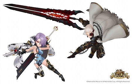 画像ギャラリー No.002のサムネイル画像 / 「セブンナイツ」,聖十字団のエスパーダとジークが覚醒に