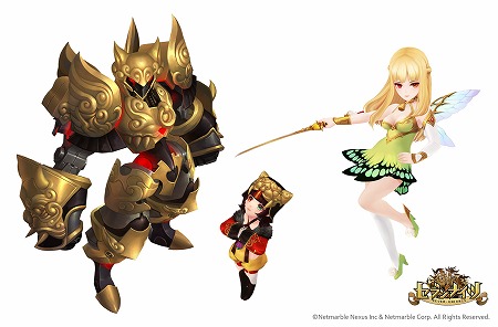 画像ギャラリー No.003のサムネイル画像 / 「セブンナイツ」のアップデートで聖十字団の3名が覚醒に