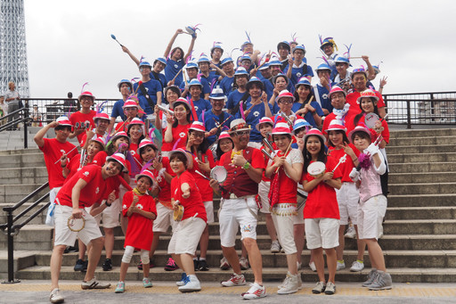 画像ギャラリー No.014のサムネイル画像 / 今年のテーマは「パズドラクロス」。浅草サンバカーニバルにガンホーアミーゴスが5度めの参加!